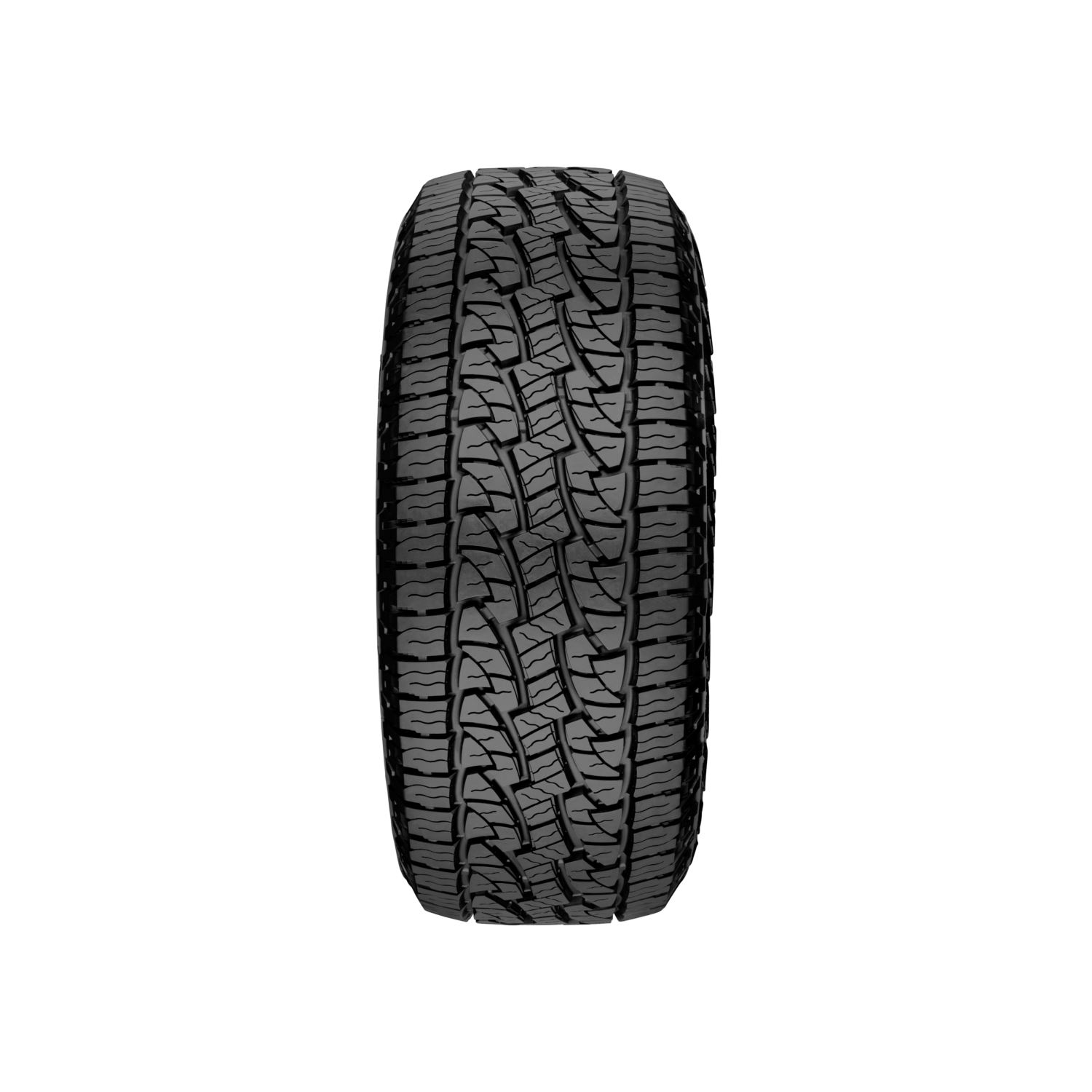 View of NEXEN Roadian AT Pro RA8 black letter tyre tread