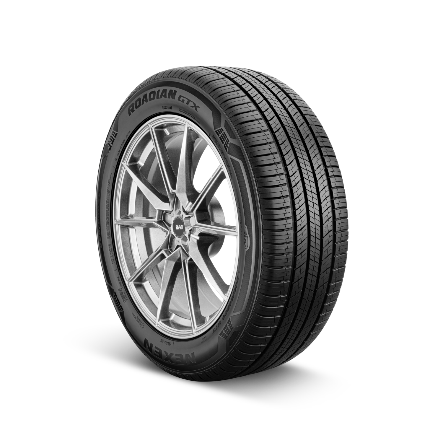 Angle view of NEXEN Roadian GTX tyre