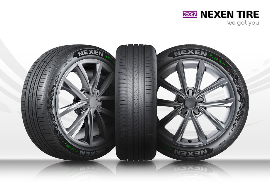 Three NEXEN sustainable demonstration tyres