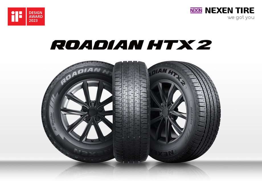 Three NEXEN Roadian HTX2 SUV and Light Truck tyres